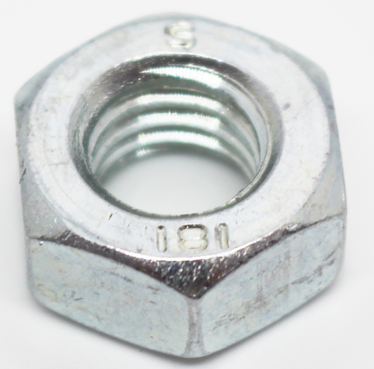 M6 BZP Hex Nuts & Washers