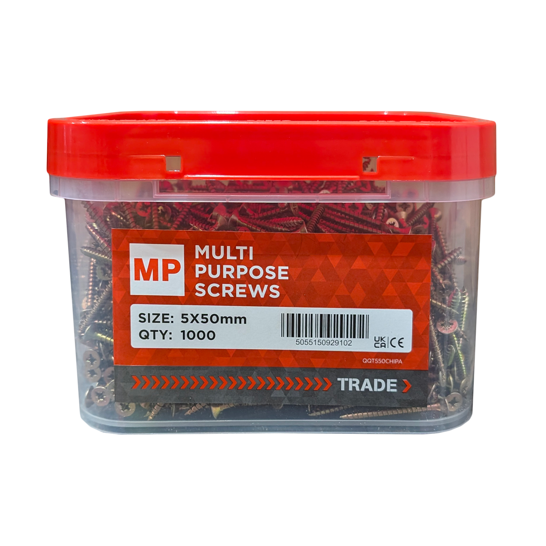 ZYP Chipboard Screws (TUB 1000)