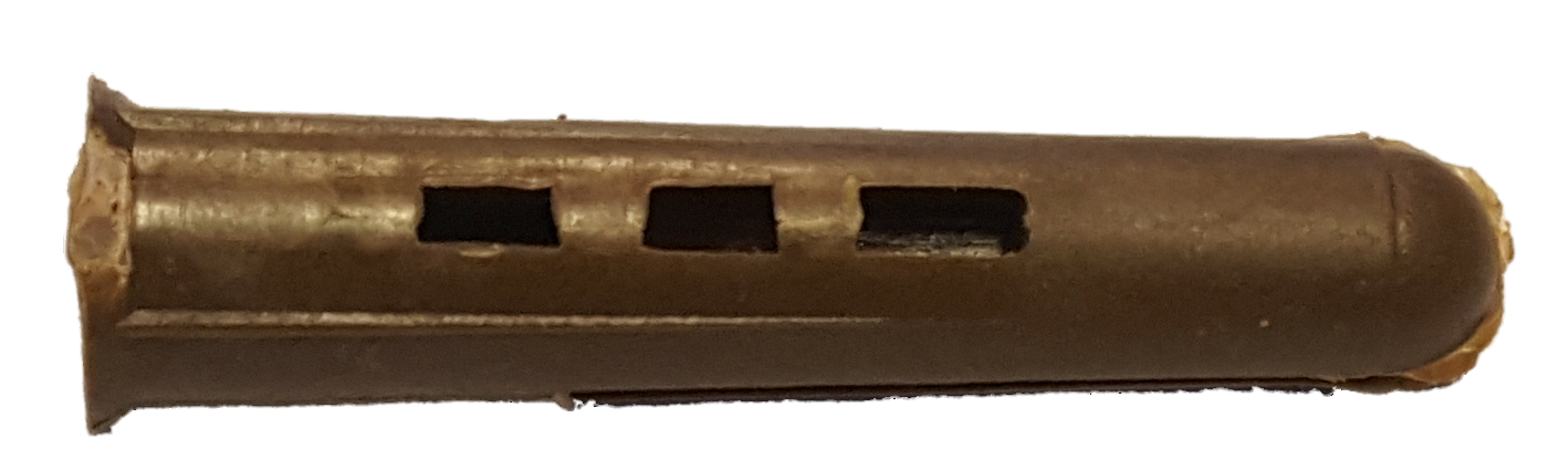 Brown Plastic Expansion Plugs