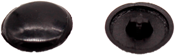 Black Screw Caps (100) 6-8mm