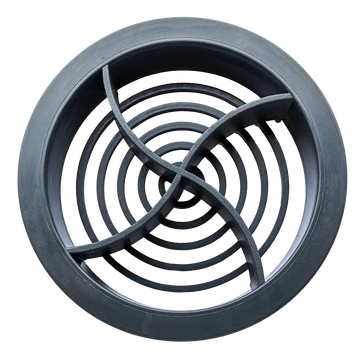 TRADE Circular Soffit Vents Grey