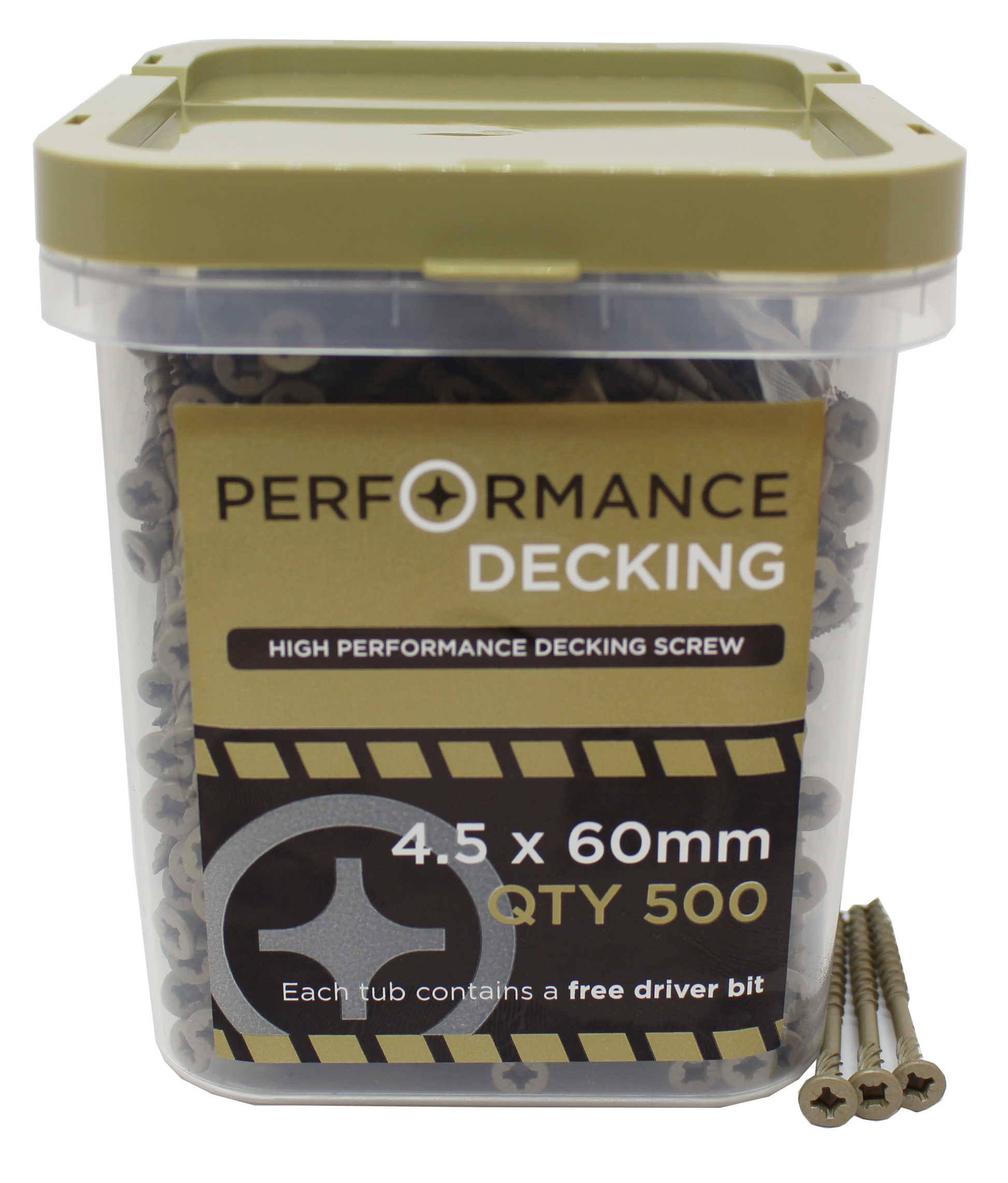 Performance Decking Screw Tub