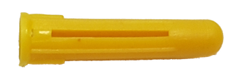 Yellow Plastic Expansion Plugs