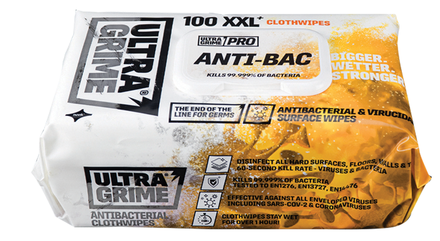 UNIWIPE UltraGrimeANTI-BAC Wipes(Case 6)-5930