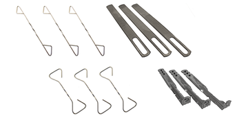 S/Steel Safety Plain End Ties TTSSPE200