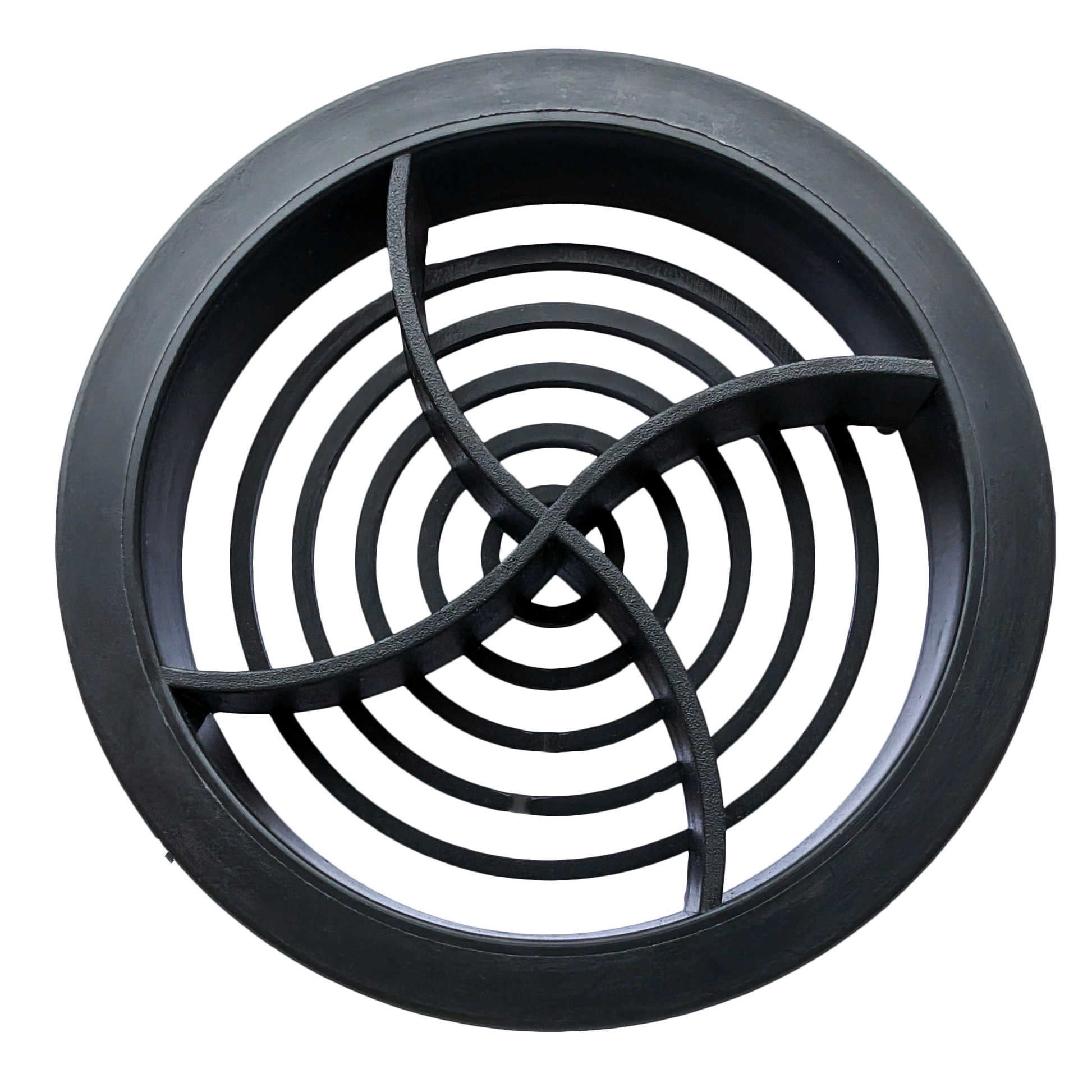 TRADE Circular Soffit Vents Black