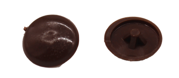 Brown Screw Caps Push On (Bags of 100) 6-8mm