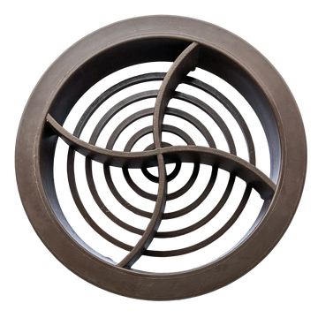 9"x3" TRADE Airbrick Vent Brown