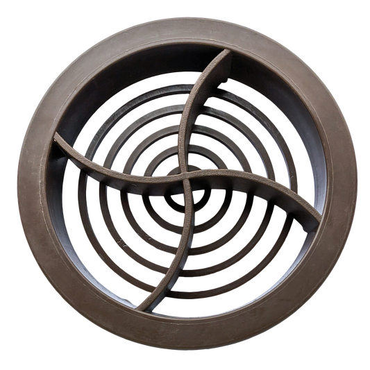 9"x3" TRADE Airbrick Vent Brown