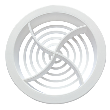 TRADE Circular Soffit Vents White