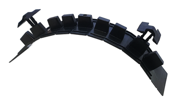 Black Plastic Cted Fixing Band 12mm