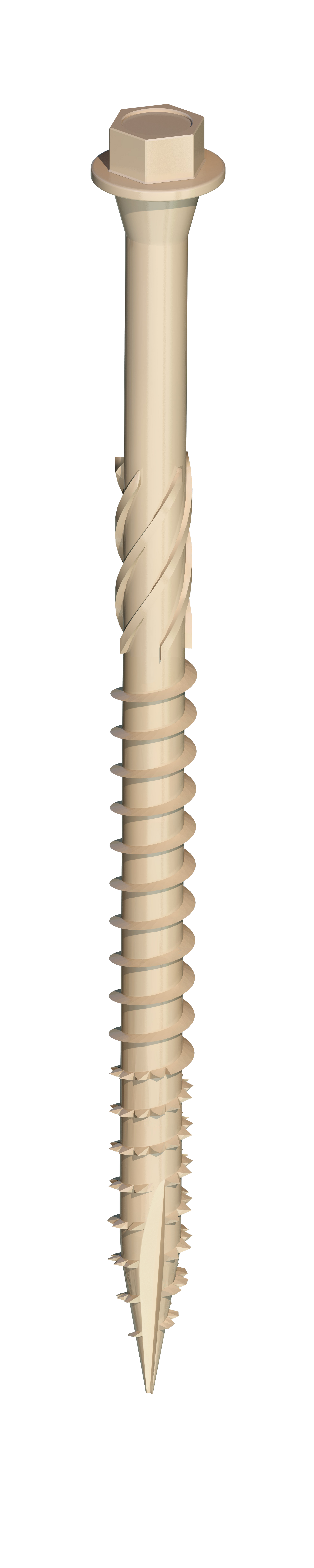 Perf Wafer Structural Screw